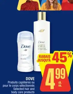 Jean Coutu DOVE Selected hair and body care products offer