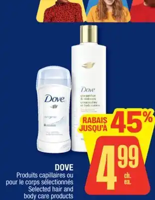 Jean Coutu DOVE Selected hair and body care products offer