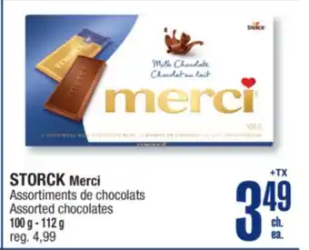 Jean Coutu STORCK Merci Assorted chocolates offer