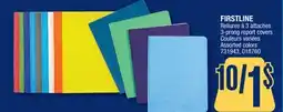 Jean Coutu FIRSTLINE 3-prong report covers offer