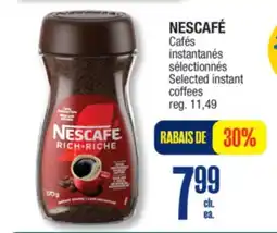 Jean Coutu NESCAFÉ Selected instant coffees offer