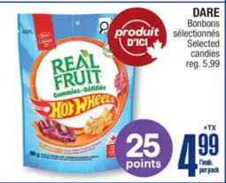 Jean Coutu DARE Selected candies offer
