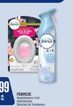 Jean Coutu FEBREZE Selected air fresheners offer