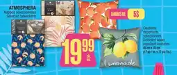 Jean Coutu ATMOSPHERA Selected water repellant cushions offer