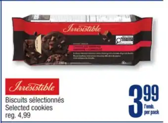 Jean Coutu IRRESISTIBLE Selected cookies offer