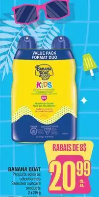 Jean Coutu BANANA BOAT Selected suncare products offer