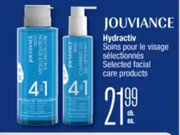Jean Coutu JOUVIANCE Selected facial care products offer