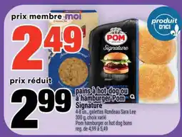 Super C pains à hot-dog ou à hamburger Pom Signature offer
