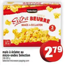 Super C maïs à éclater au micro-ondes Selection offer