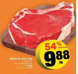 Super C bifteck de côtes frais offer