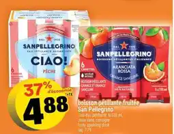 Super C boisson pétillante fruitée San Pellegrino offer