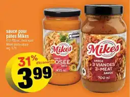 Super C SAUCE POUR PÂTES MIKES offer