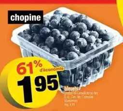 Super C bleuets offer