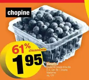 Super C bleuets offer