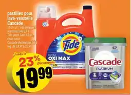 Super C PASTILLES POUR LAVE-VAISSELLE CASCADE offer