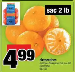 Super C CLEMENTINES offer