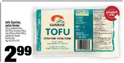 Super C tofu Sunrise, extra ferme offer