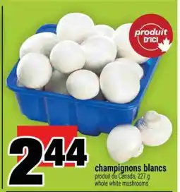Super C CHAMPIGNONS BLANCS offer