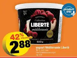 Super C Yogourt Méditerranée Liberté offer