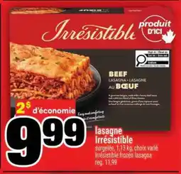 Super C LASAGNE IRRÉSISTIBLE offer