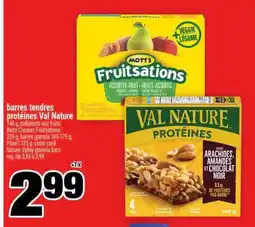 Super C barres tendres protéines Val Nature offer