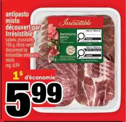 Super C ANTIPASTO MISTO DÉCOUVERT PAR IRRÉSISTIBLE offer