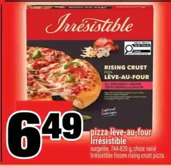 Super C PIZZA LÈVE AU FOUR IRRÉSISTIBLE offer