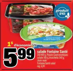Super C SALADE FONTAINE SANTÉ offer