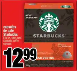 Super C CAPSULES DE CAFÉ STARBUCKS offer