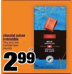 Super C Chocolat Suisse Irrésistible offer