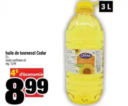 Super C HUILE DE TOURNESOL CEDAR offer