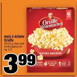 Super C MAÏS À ÉCLATER ORVILLE offer