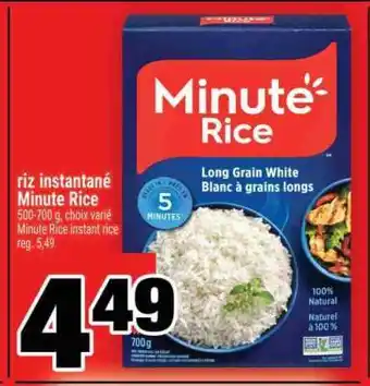 Super C MINUTE RICE offer