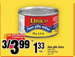 Super C thon pâle Unico offer