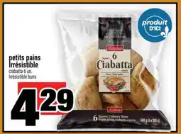 Super C PETITS PAINS IRRÉSISTIBLE offer