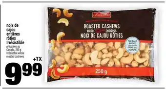 Super C noix de cajou entières rôties Irrésistible offer