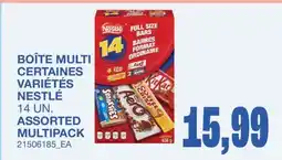 Wholesale Club BOÎTE MULTI CERTAINES VARIÉTÉS NESTLÉ offer
