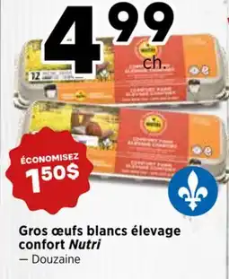 Val-Mont Gros œufs blancs élevage confort Nutri offer
