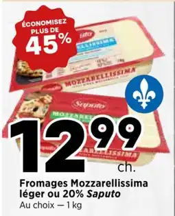 Val-Mont Fromages Mozzarella Saputo offer