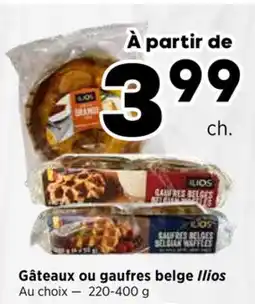 Val-Mont Gâteaux ou gaufres belge Ilios offer