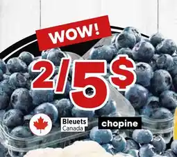 Val-Mont Bleuets Canada offer
