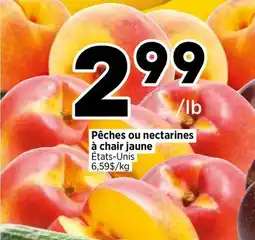 Val-Mont Pêches ou nectarines à chair jaune offer