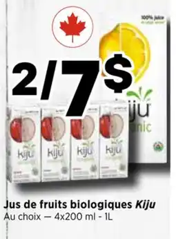 Val-Mont Jus de fruits biologiques Kiju offer
