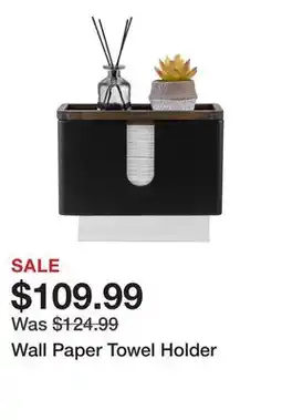 Wayfair Wall Paper Towel Holder offer