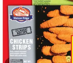 Food Basics Watson Ridge CLASSIC RECIPE CHICKEN STRIPS offer