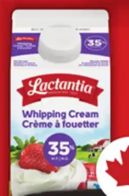 Food Basics LACTANTIA CREAM OR LIBERTÉ MÉDITERRANÉE YOGURT offer