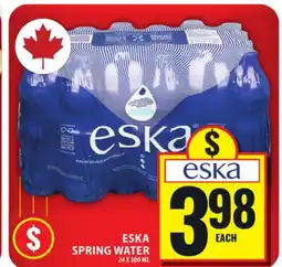 Food Basics ESKA SPRING WATER offer
