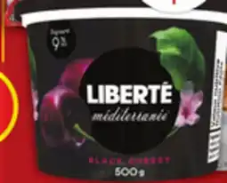 Food Basics LACTANTIA CREAM OR LIBERTÉ MÉDITERRANÉE YOGURT offer