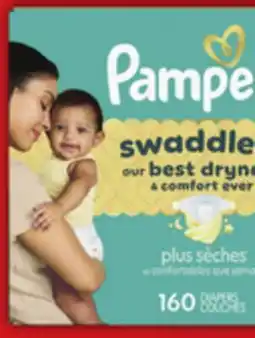 Food Basics PAMPERS SWADDLES OR BABY DRY DIAPERS offer