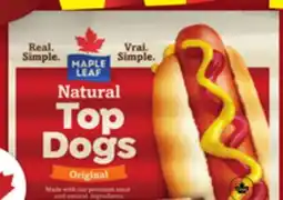 Food Basics SCHNEIDERS RED HOT OR MAPLE LEAF TOP DOGS WIENERS offer